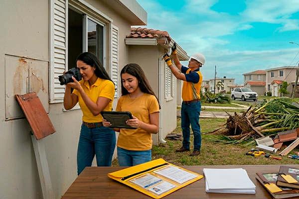 La mejor defensa es la prevención. Reúne a tu familia y preparen sus kits para antes, durante y después de la tormenta.